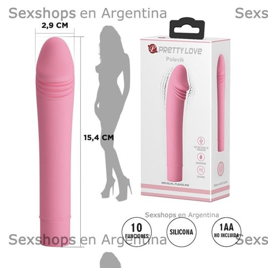 Estimulador vaginal y de punto G con 10 velocidades